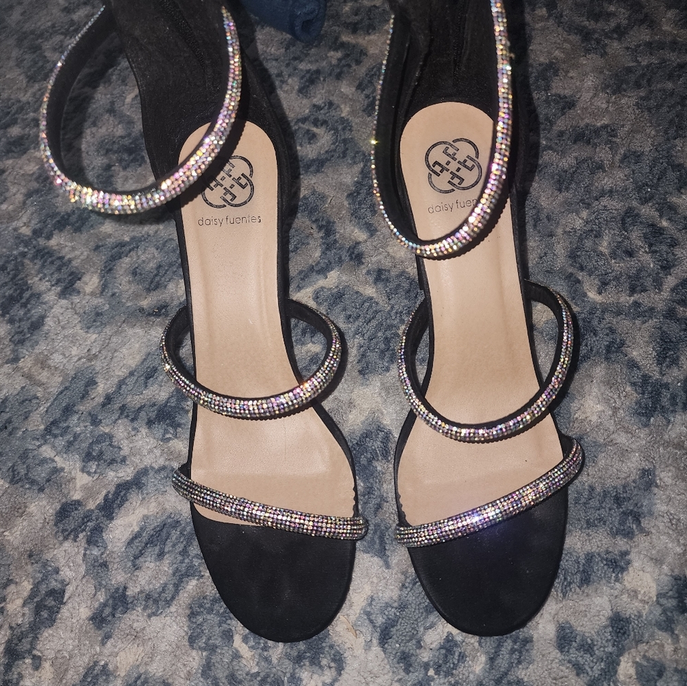 Black heels size 12